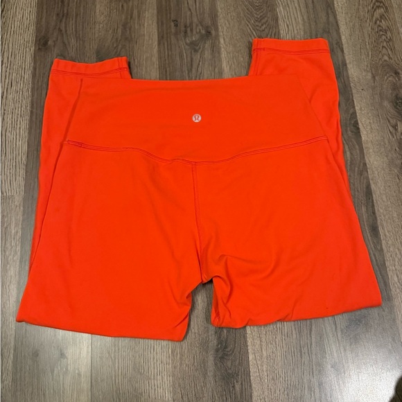 lululemon athletica Pants - lululemon athletica Bright orange Athletic